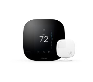 ecobee3 on white