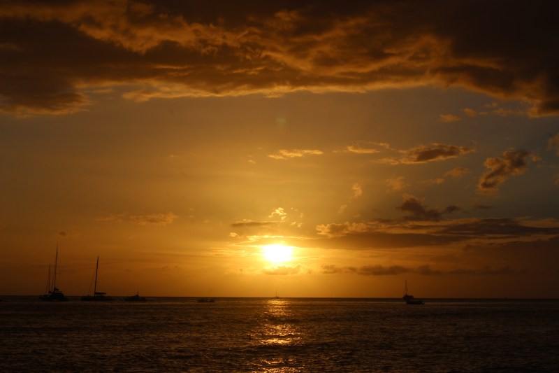 Sunset on Kihei Beach