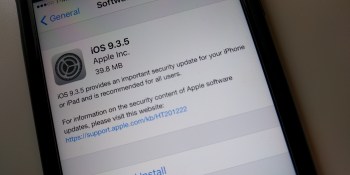 Apple releases iOS 9.3.5 to patch security flaws following targeted attacks