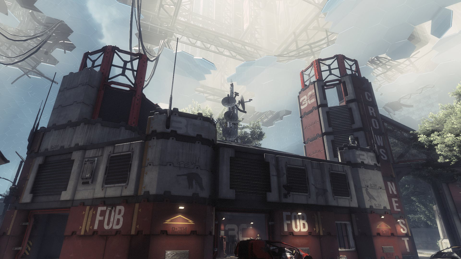 Titanfall 2's Boomtown map.