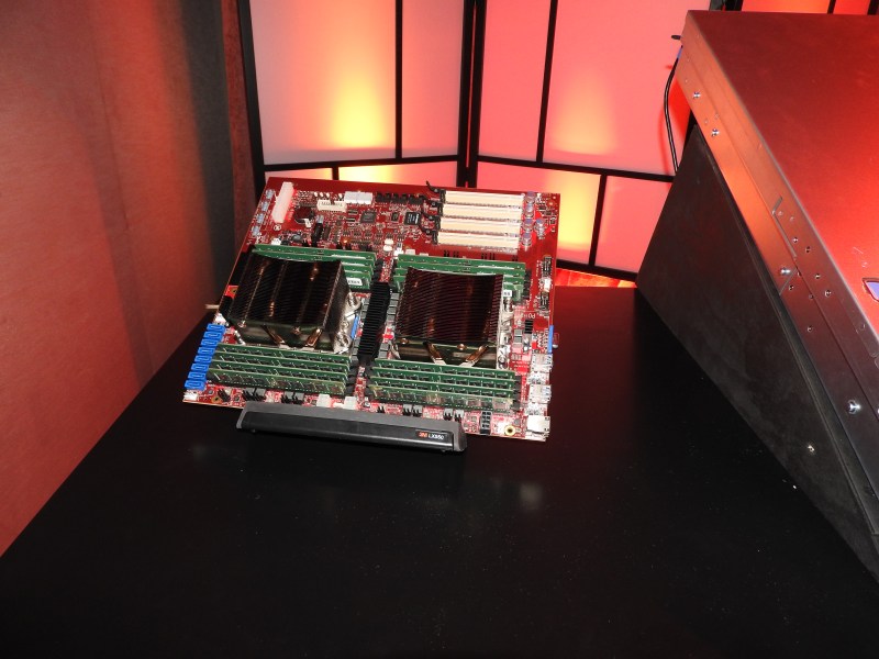 Two Zen-based chips in a server configuration.