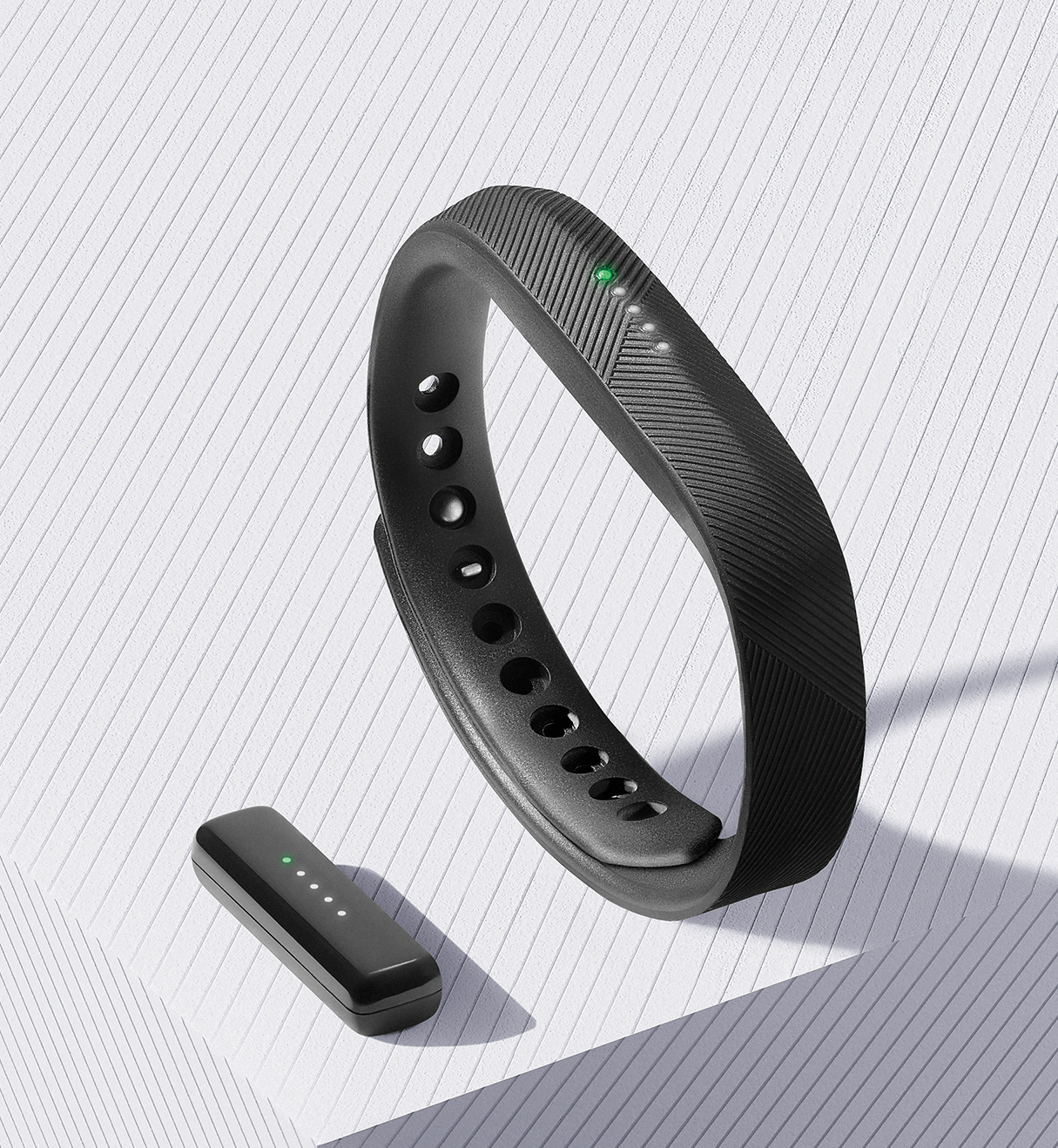 Fitbit Flex 2_Black_Pebble