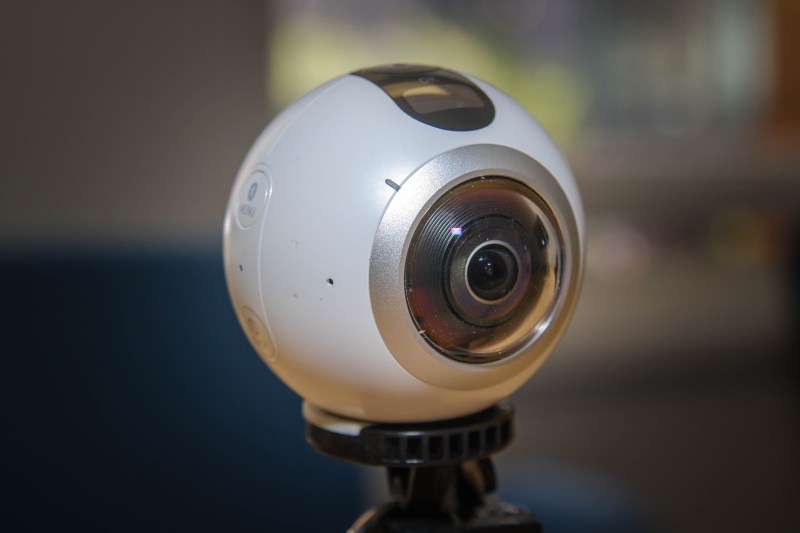 Samsung's Gear 360 virtual reality camera