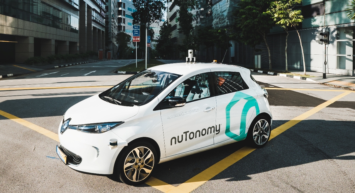 NuTonomy vehicle