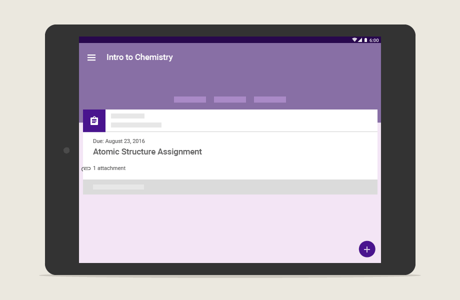 Mobile annotations in Google Classroom.