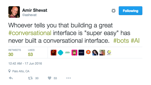 Bots are not easier to build than apps!