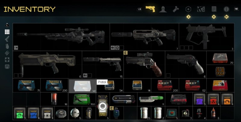 Happiness is a full inventory in Deus Ex: Mankind Divided.