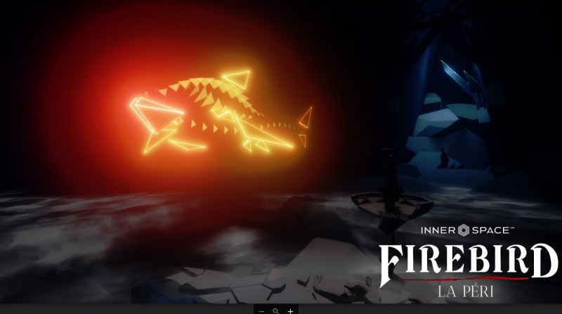 A VR shark in Innerspace VR's Firebird: La Peri.