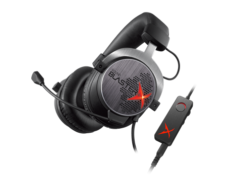The Sound Blaster X H7 headphones.