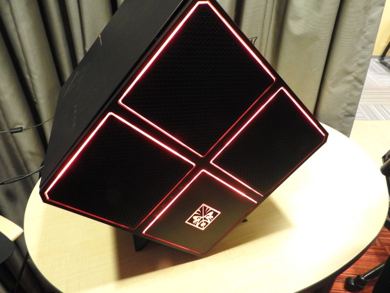 HP Omen X desktop computer.