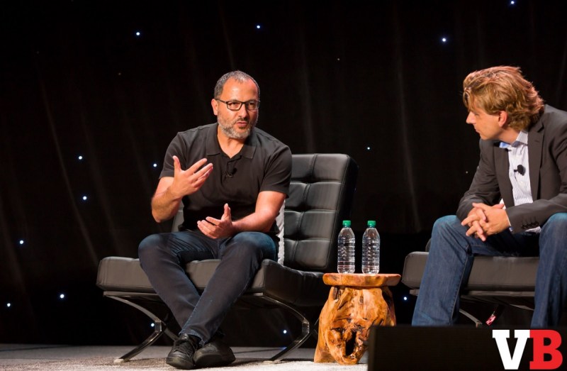 Neville Spiteri of Wevr and Michael Metzger of Houlihan Lokey at GamesBeat 2016.