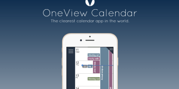 OneView is a surprisingly refreshing calendar app