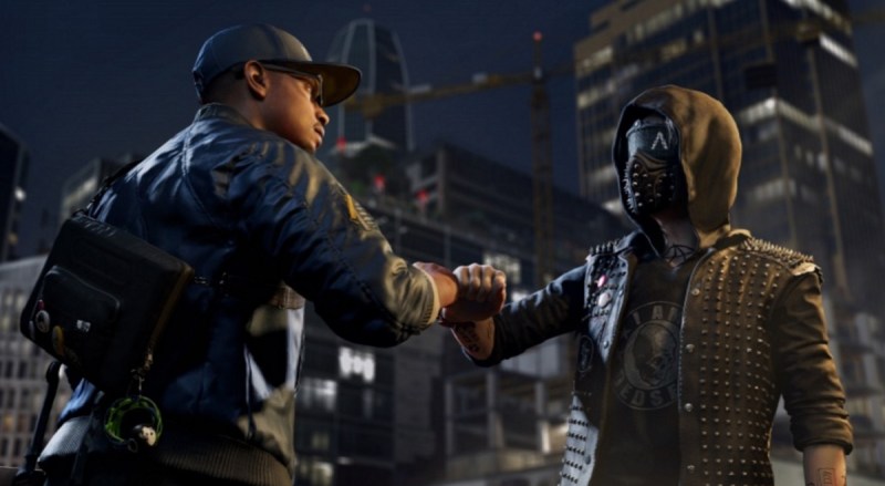 Watch Dogs 2 features Marcus Holloway (left) as the hero hacker.