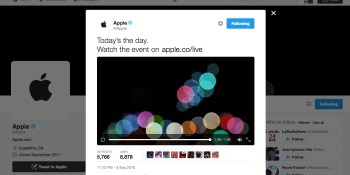 Apple finally tweeted from @Apple for the first time…or did it?