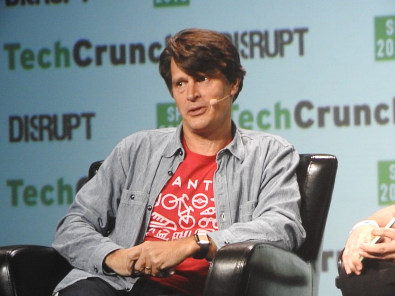 John Hanke, CEO of Niantic Labs, maker of Pokémon Go, at Techcrunch Disrupt.