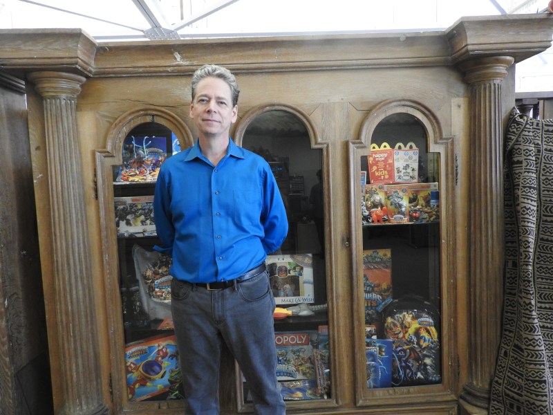 Paul Reiche III, cofounder of Toys For Bob, at the company's headquarters in Novato, Calif.