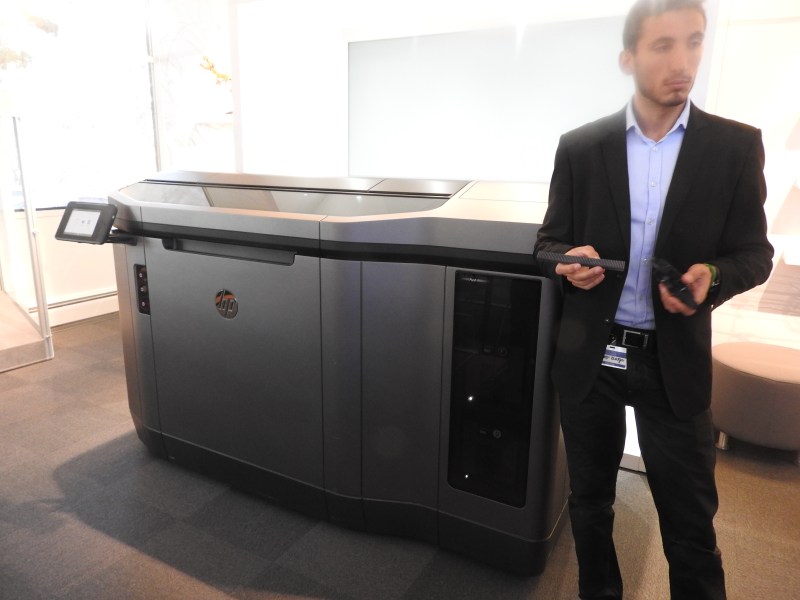 This HP 3D printer can print out 60 percent of its own parts.