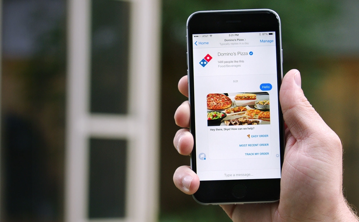 Domino's Messenger Bot