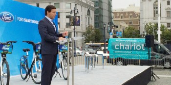 Ford buys commuter shuttle service Chariot