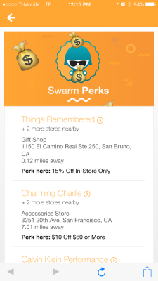 Swarm Perks