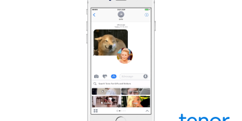 Tenor launches iOS 10 iMessage app with GIF creator and Snapchat-like filters