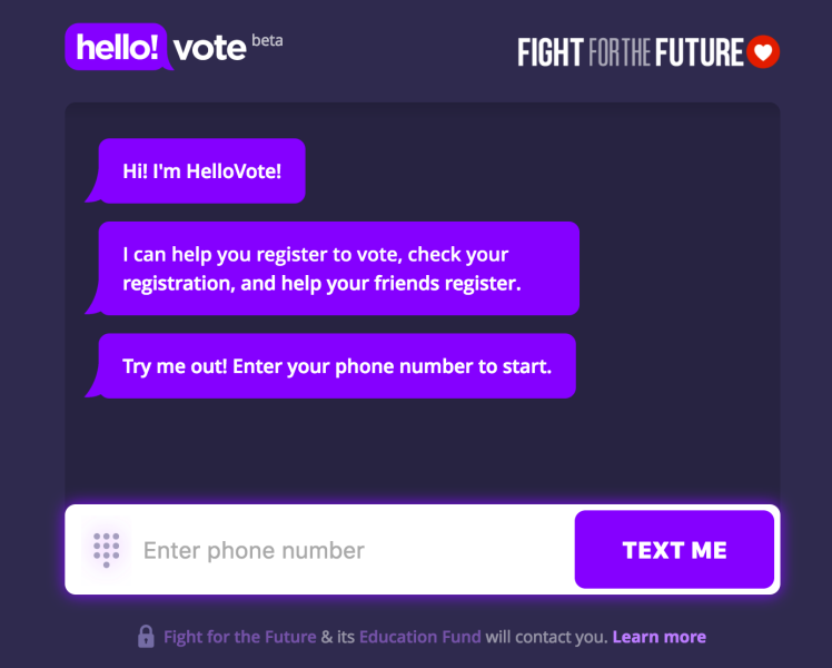 Hello.vote web version of HelloVote bot 