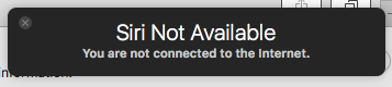 Siri Mac not available