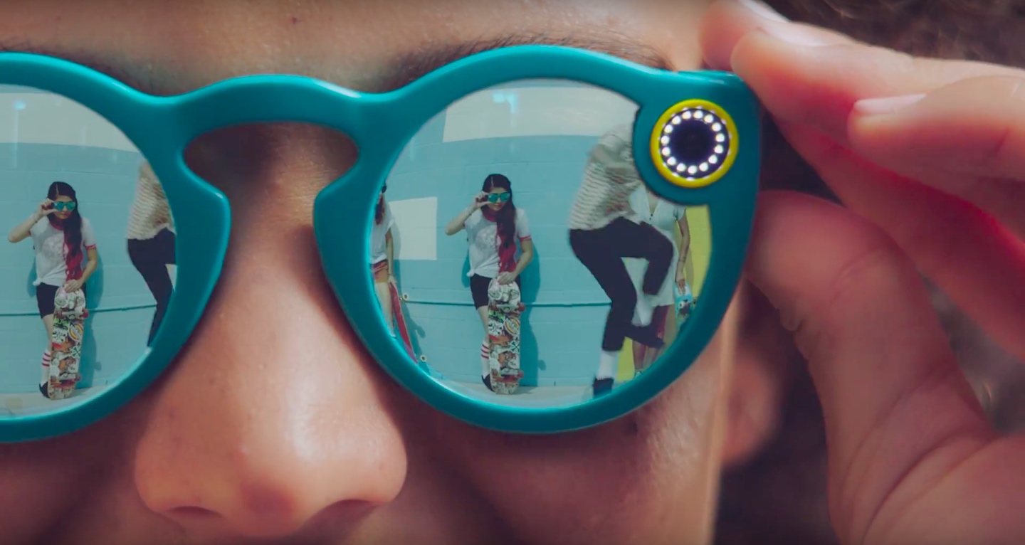 Snapchat's new Spectacles.