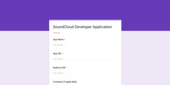 SoundCloud now makes developers apply for API access