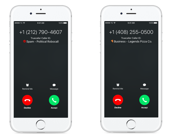 Truecaller: Detecting spam