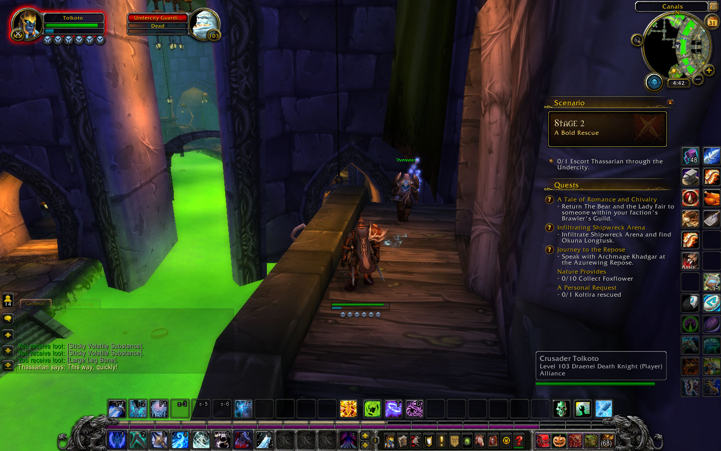 What's a dranei like me doing in Undercity?