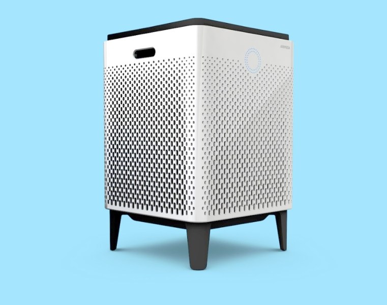 Airmega is about the size of a mini fridge.