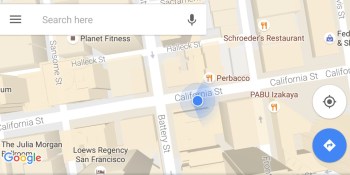 Google Maps for Android now more precisely shows which direction you’re facing