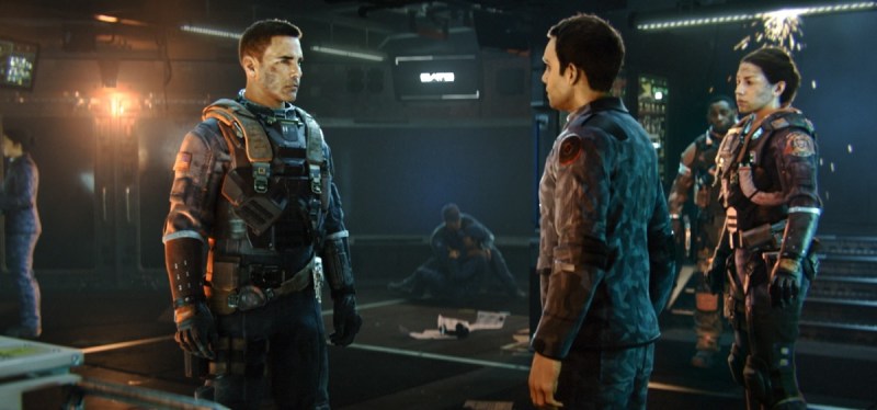 Captain Nick Reyes finds out he's in charge in Call of Duty: Infinite Warfare.