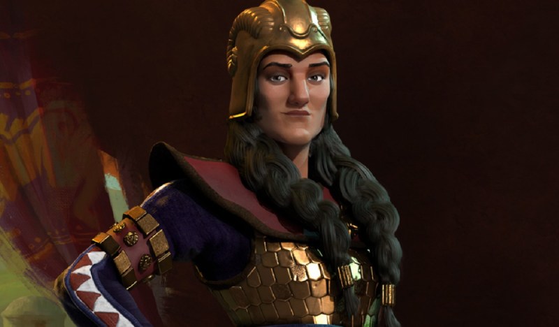 Tomyris is the queen of Scythia in Civilization VI.