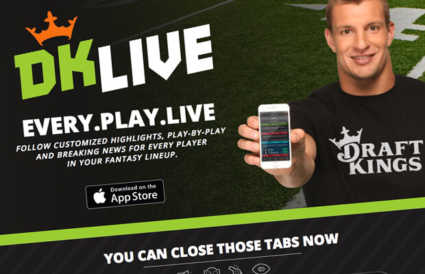 DraftKings is doing live sports now.