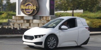 Meet ‘Solo’, a 3-wheeled electric car designed for short commutes