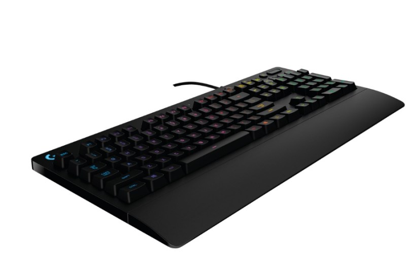 The Logitech Prodigy keyboard for gamers has 16.8 million colors.