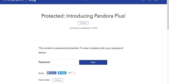 Test blog post hints at pending launch of ‘Pandora Plus’ on-demand streaming service