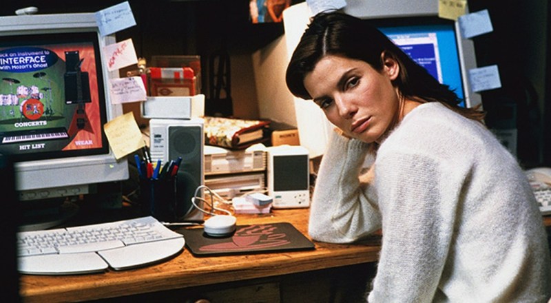 Sandra Bullock in The Net.