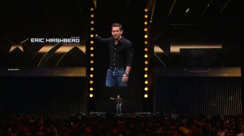 Eric Hirshberg, CEO of Activision Publishing, at Call of Duty XP 2016.