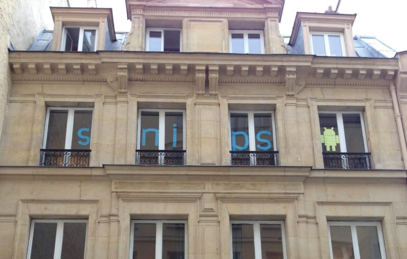 Snips' headquarters in Paris. 