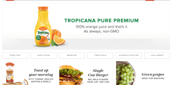 Amazon expands its AmazonFresh grocery delivery service to Chicago and Dallas