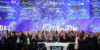 Coupa closes at $33.28 after first day of trading, 84% above IPO price