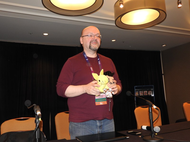 David Gaider, an openly gay game developer at Beamdog. He formerly worked at BioWare.