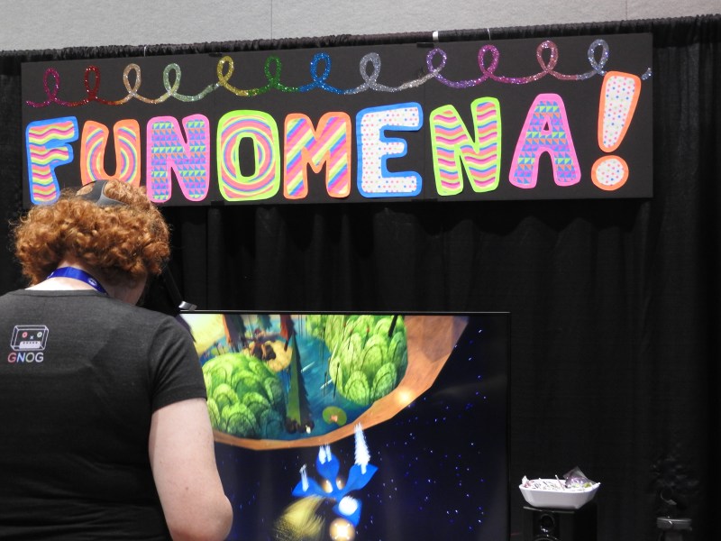 Indie game firm Funomena had a booth at GaymerX.