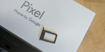 Google put its address on Pixel and Pixel XL SIM trays