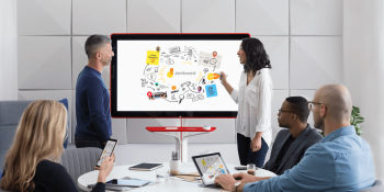 Google unveils Jamboard, a 55-inch, 4K digital whiteboard launching 2017 for under $6,000