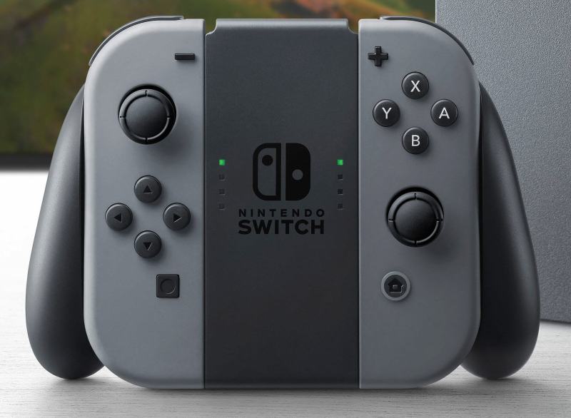 The Joy-Con controller for the Nintendo Switch.