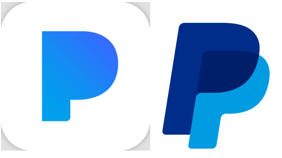 Pandora (L) vs. PayPal (R).
